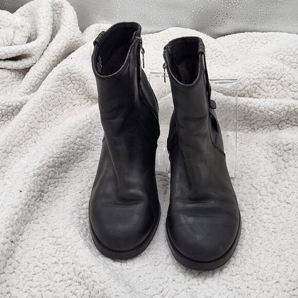 Red Wing Boots Women’s Inez 4903 Ankle Boot Mid Block Heel Pull On Boots SZ 6.5 - Picture 4 of 7